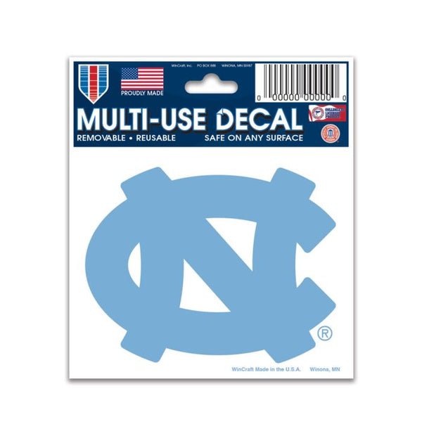 Wholesale-North Carolina Tar Heels Multi-Use Decal 3" x 4"