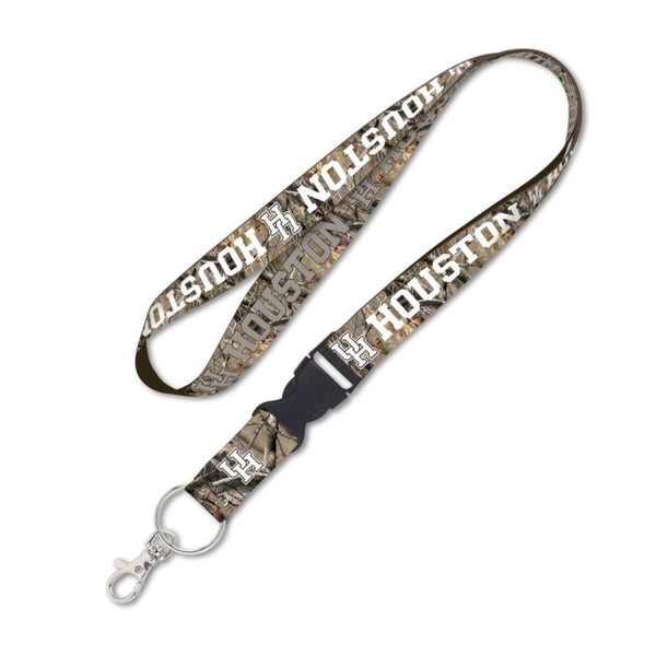 Wholesale-Houston Cougars / Mossy Oak NCAA Lanyard w/detachable buckle 1"