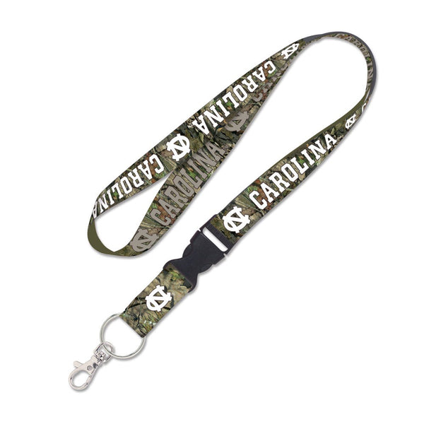 North Carolina Tar Heels / Mossy Oak NCAA MOSSY OAK CAMO Lanyard w/detachable buckle 1"