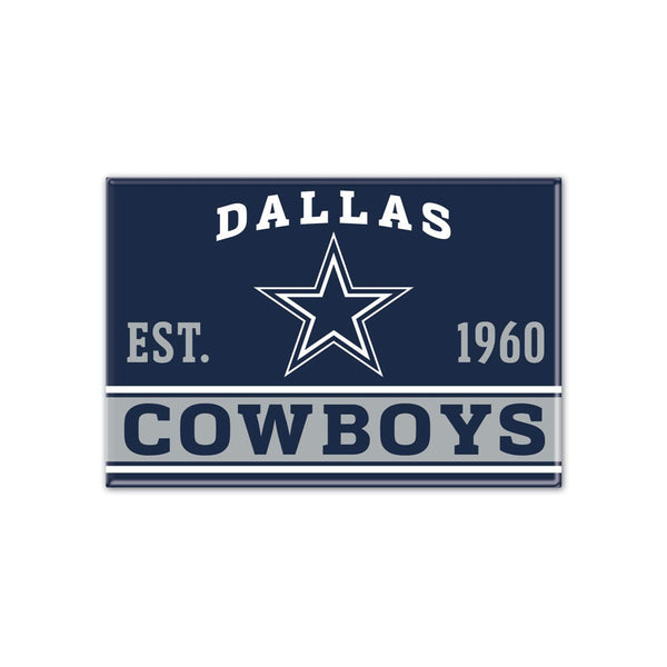 Dallas Cowboys Metal Magnet 2.5" x 3.5"