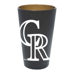 Colorado Rockies 16 oz Silicone Pint Glass
