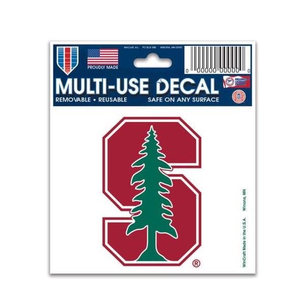 Wholesale-Stanford Cardinal Multi-Use Decal 3" x 4"