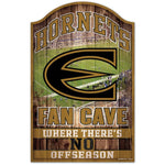 Wholesale-Emporia State Hornets FAN CAVE Wood Sign 11" x 17" 1/4" thick