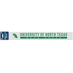 North Texas Mean Green Perfect Cut Decals 2" x 17"
