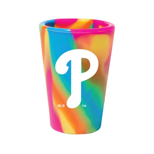 Philadelphia Phillies hippie 1.5oz Silicone Shot Glass