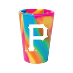 Pittsburgh Pirates hippie 1.5oz Silicone Shot Glass