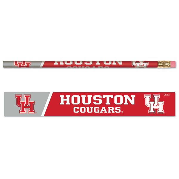 Houston Cougars Pencil 6-pack