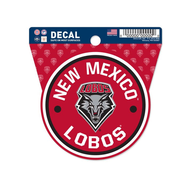 New Mexico Lobos Clean Cut Decal 3" x 4"