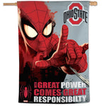 Wholesale-Ohio State Buckeyes / Marvel (c) 2021 MARVEL Vertical Flag 28" x 40"