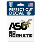 Wholesale-Alabama State Hornets SLOGAN Perfect Cut Color Decal 4" x 4"