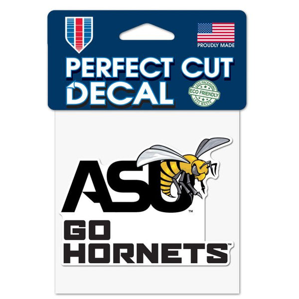 Wholesale-Alabama State Hornets SLOGAN Perfect Cut Color Decal 4" x 4"