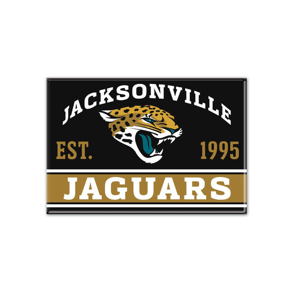 Jacksonville Jaguars Metal Magnet 2.5" x 3.5"