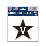 Wholesale-Vanderbilt Commodores Multi-Use Decal 3" x 4"