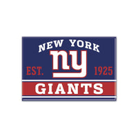 New York Giants Metal Magnet 2.5" x 3.5"