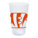 Cincinnati Bengals Icicle 16 oz Silicone Pint Glass