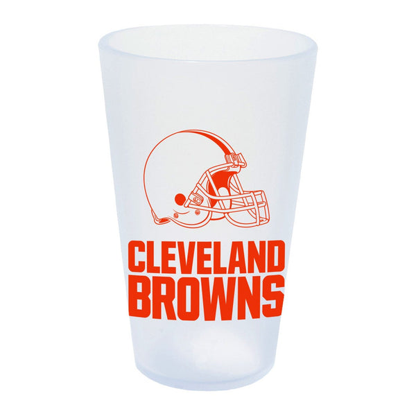 Cleveland Browns ICICLE 16 oz Silicone Pint Glass