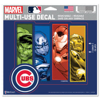 Chicago Cubs / Marvel (c) 2021 MARVEL Multi-Use Decal - cut to logo 5" x 6"