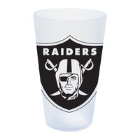 Las Vegas Raiders Icicle 16 oz Silicone Pint Glass