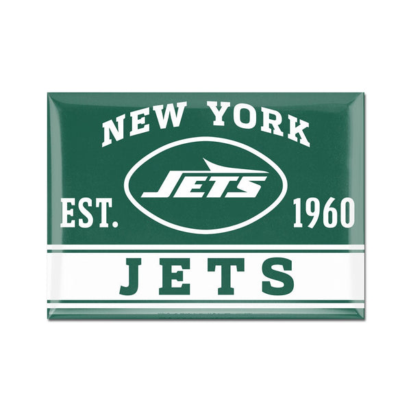 New York Jets Metal Magnet 2.5" x 3.5"