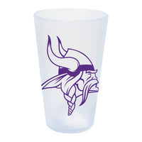 Minnesota Vikings Icicle 16 oz Silicone Pint Glass