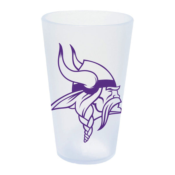 Minnesota Vikings Icicle 16 oz Silicone Pint Glass