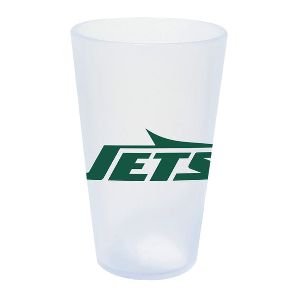 New York Jets 16 oz Silicone Pint Glass
