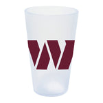 Washington Commanders Icicle 16 oz Silicone Pint Glass