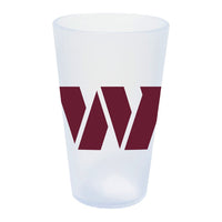 Washington Commanders Icicle 16 oz Silicone Pint Glass