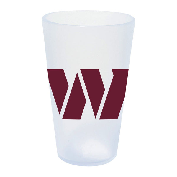 Washington Commanders Icicle 16 oz Silicone Pint Glass