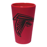 Atlanta Falcons Red 16 oz Silicone Pint Glass