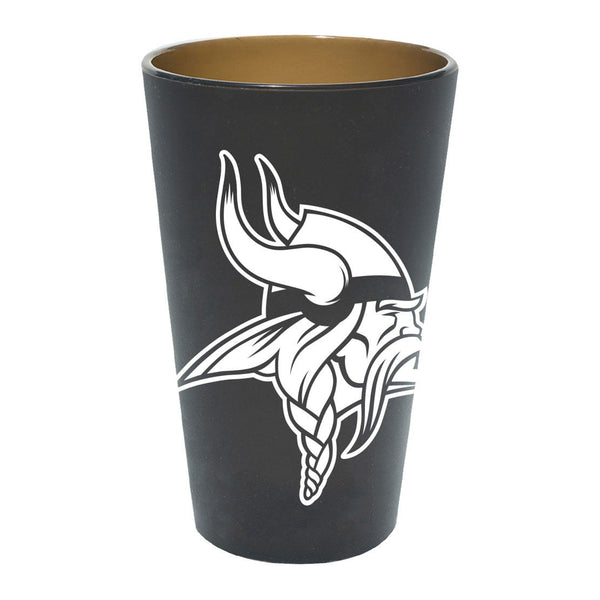 Minnesota Vikings Smoke 16 oz Silicone Pint Glass