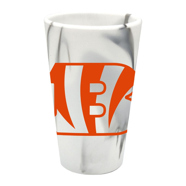 Cincinnati Bengals Fashion 16 oz Silicone Pint Glass