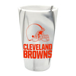 Cleveland Browns 16 oz Silicone Pint Glass
