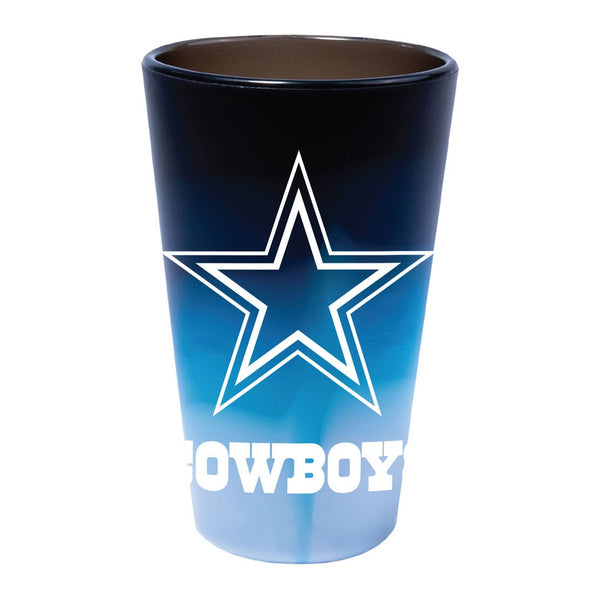 Dallas Cowboys Fashion 16 oz Silicone Pint Glass