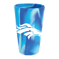 Denver Broncos Fashion 16 oz Silicone Pint Glass
