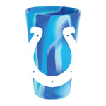 Indianapolis Colts Fashion 16 oz Silicone Pint Glass