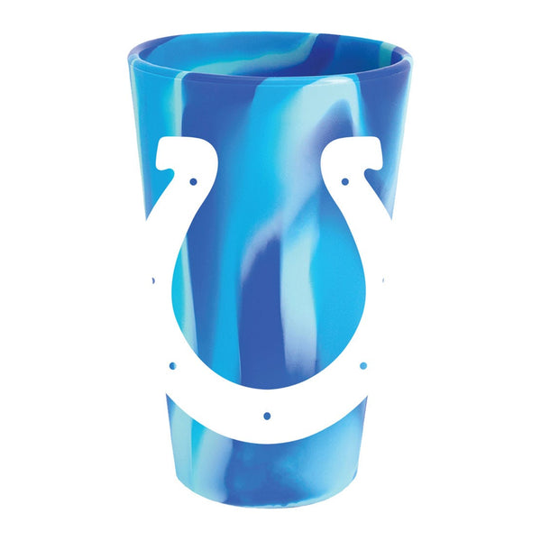 Indianapolis Colts Fashion 16 oz Silicone Pint Glass