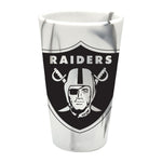 Las Vegas Raiders Fashion 16 oz Silicone Pint Glass