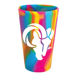 Los Angeles Rams Fashion 16 oz Silicone Pint Glass