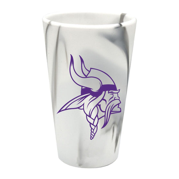 Minnesota Vikings 16 oz Silicone Pint Glass