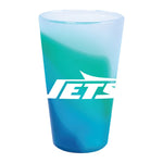 New York Jets 16 oz Silicone Pint Glass