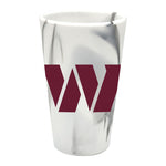 Washington Commanders Fashion 16 oz Silicone Pint Glass