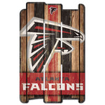 Atlanta Falcons Wood Fence Sign