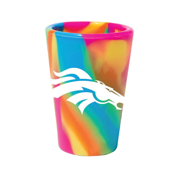 Denver Broncos 1.5oz Silicone Shot Glass