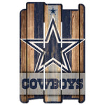 Dallas Cowboys Wood Fence Sign
