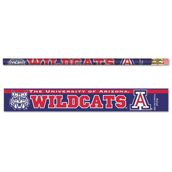 Wholesale-Arizona Wildcats Pencil 6-pack