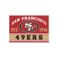 San Francisco 49ers Metal Magnet 2.5" x 3.5"