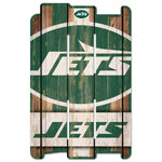 New York Jets Wood Fence Sign