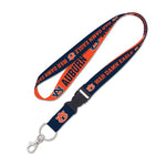 Wholesale-Auburn Tigers Lanyard w/detachable buckle 1"