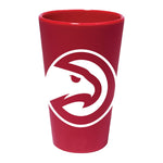 Atlanta Hawks Color 16 oz Silicone Pint Glass